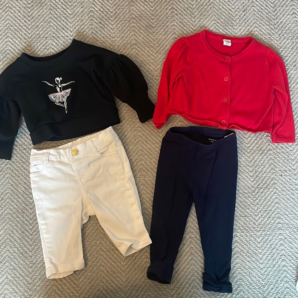 Janie and Jack baby girl bundle 6-12m 12-18m